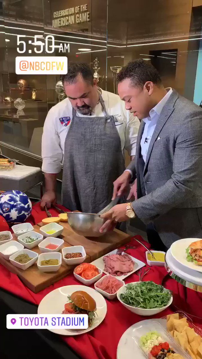Toyota Stadium Kicks Off New Dishes, New Menu! http://on.nbcdfw.com/abc0Z2a @NBCDFW @FCDallas @ToyotaStadiumTX
