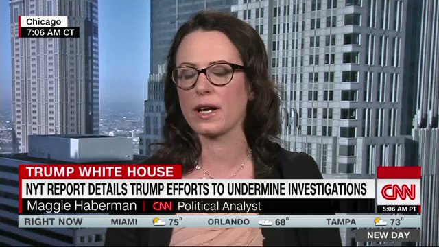 JUST NOW: "That’s a lie. I don't know if he knows it's a lie or whether he is telling himself this is true, whether his staff doesn't tell him we are reaching out."
@maggieNYT on @realDonaldTrump claim the NYT didn't reach out over new story.
@NewDay