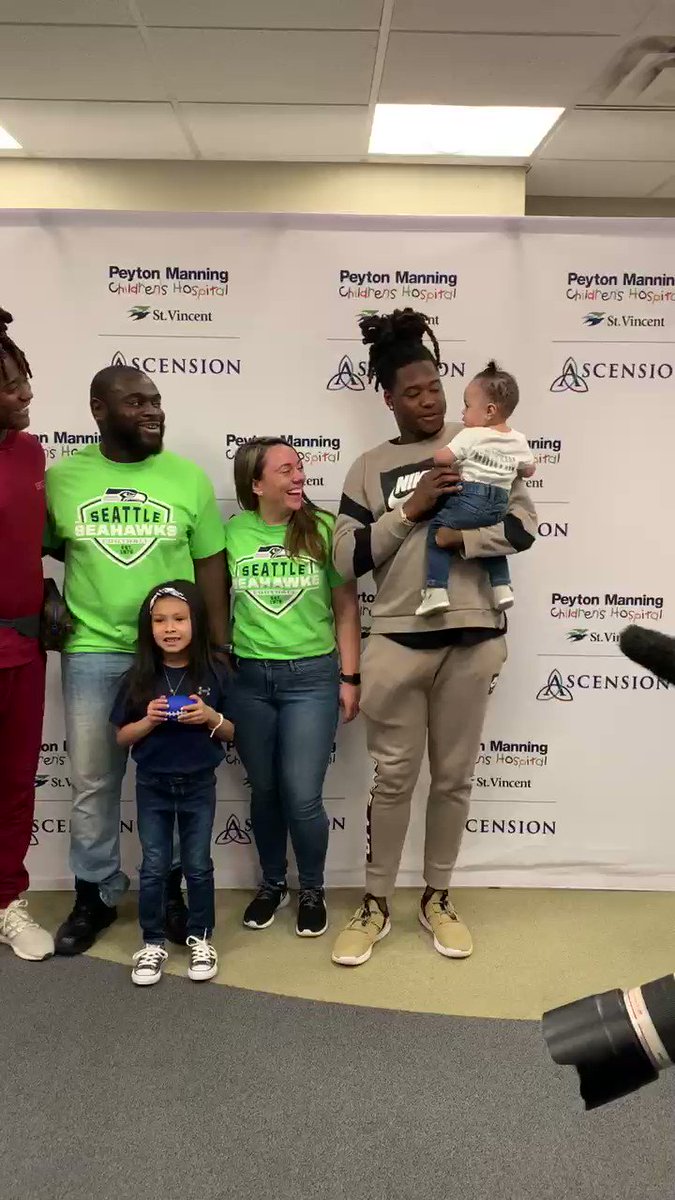 Their ability to move people and make a difference in this world is inspiring @PeytonChildrens @ShaquillG @Shaquemgriffin