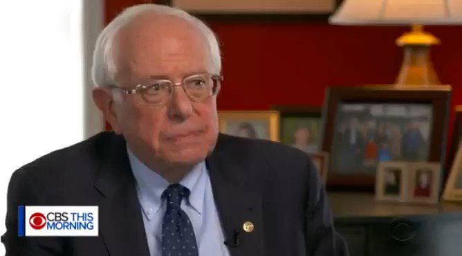 "Why is Howard Schultz on every television station? Why are you quoting Howard Schultz?"
"Because he's a billionaire."
@SenSanders sums up how media reflects the power of money