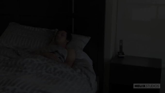 There's no sleeping in for Sam as far as @Jeff_Sterne is concerned, so his lazy ass is punished appropriately