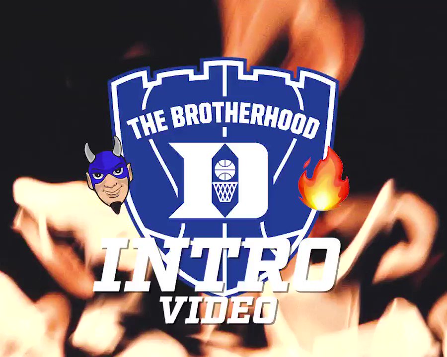 Tonightโs intro video. Flames.
#HereComesDuke ๐๐๐