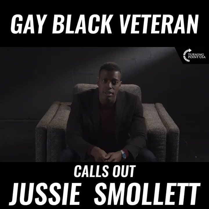 First video at @TPUSA:
"I'm a gay, black, veteran - my message to @JussieSmollett"
🔥🔥🔥🔥
