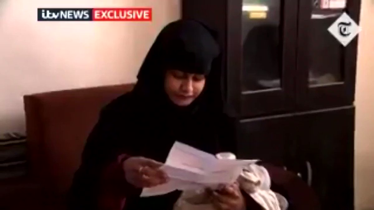 When you check your bank balance after a heavy weekend #ShamimaBegum
