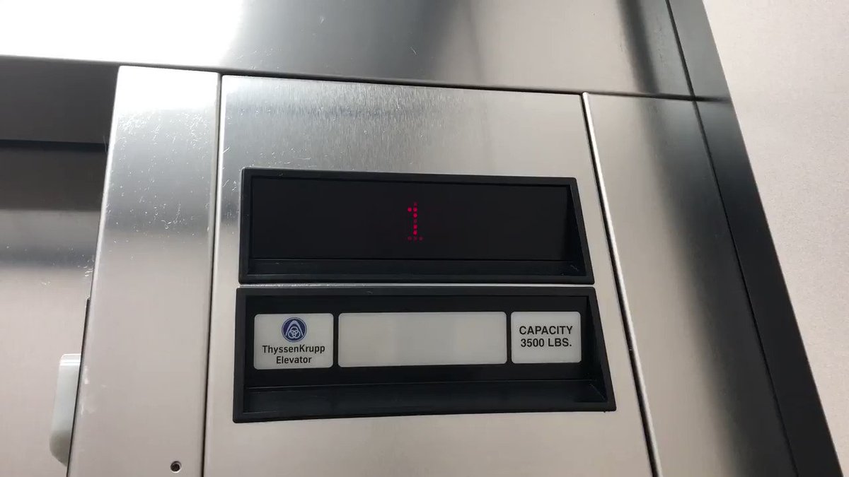 my apartment's elevator makes a noise