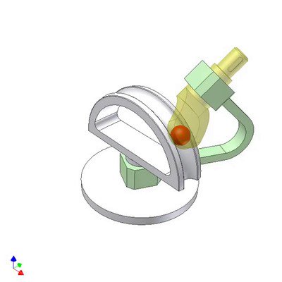 Spherical Coulisse Mechanism