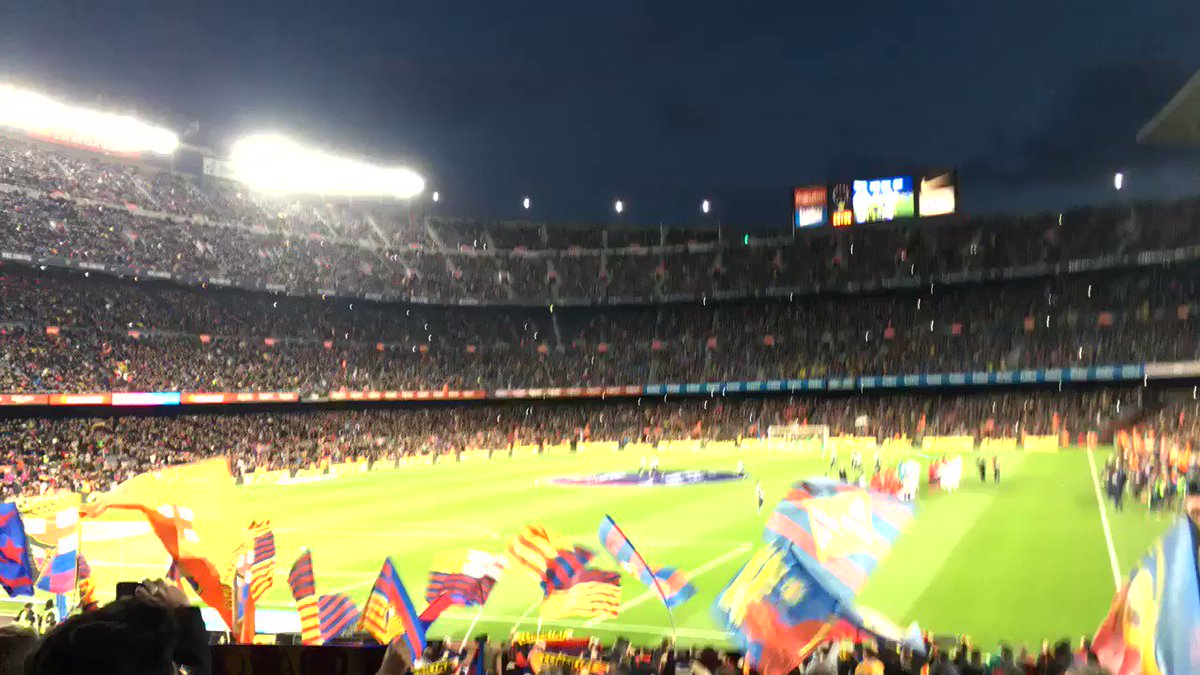 02/02/19 Barça vs Valencia, first trip to the Camp Nou 🔵🔴
