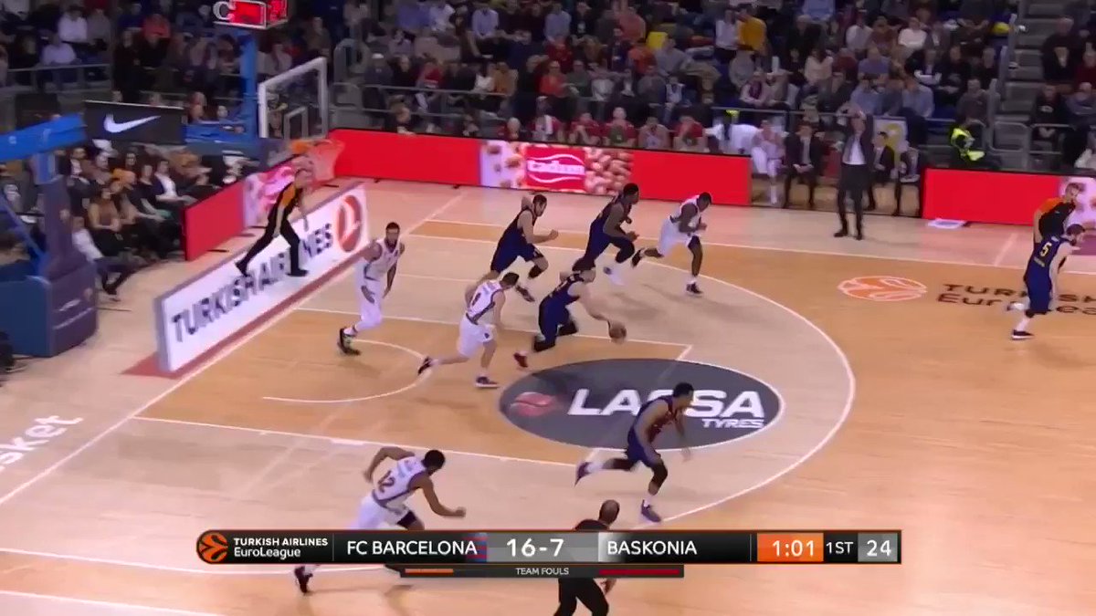 🔝🎥 HIGHLIGHTS: @FCBbasket - @Baskonia (77-67)
🔵🔴 #ForçaBarça!
