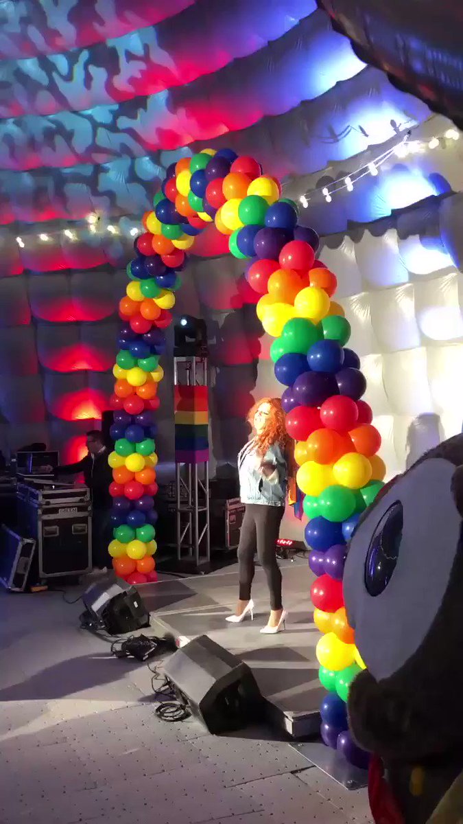Tonight with @CentralABPride, we hosted first-ever @CanadaGames Pride Night at the Canada House at #52North. 🌈 #CWG2019