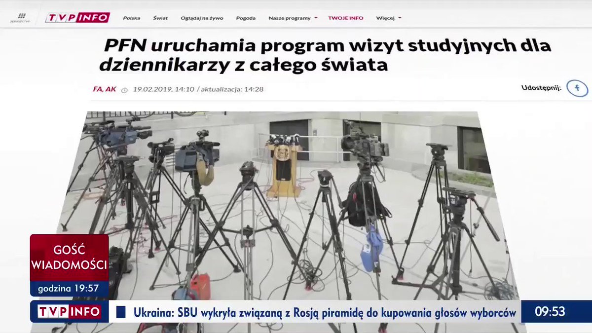 .@Fundacja_PFN uruchamia program wizyt studyjnych dla dziennikarzy z całego świata
#wieszwięcej
Zobacz więcej ⤵️
https://www.tvp.info/41379763/pfn-uruchamia-program-wizyt-studyjnych-dla-dziennikarzy-z-calego-swiata …