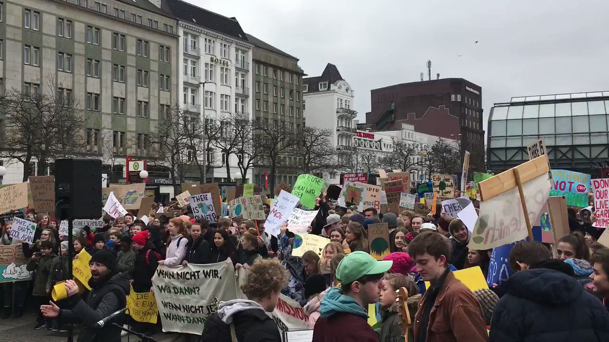 Gute Musik, gute Stimmung! #FridaysForFuture #Hamburg