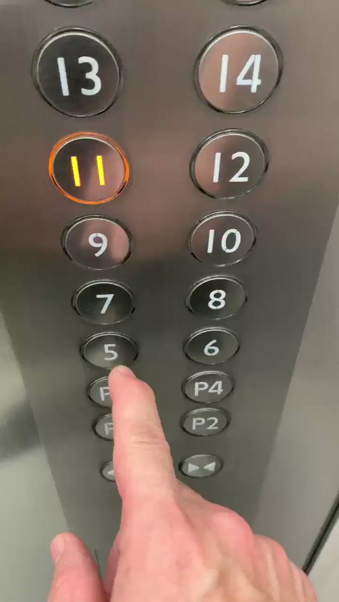 The elevators in my building have a "double tap" cancellation feature.