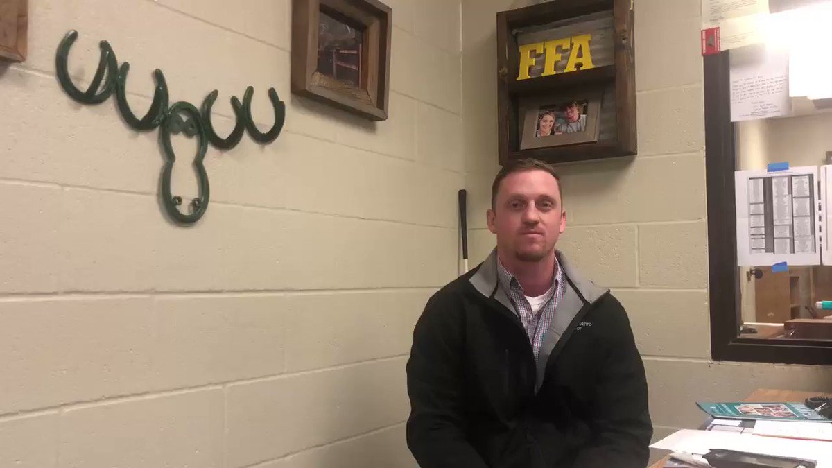 Zeb Prothro with @Beebe_Schools, who was named ArFB’s Outstanding New Ag Educator, talked with us last week about the lessons @BEEBEFFA students are learning by being involved in the program! #FFAWeek