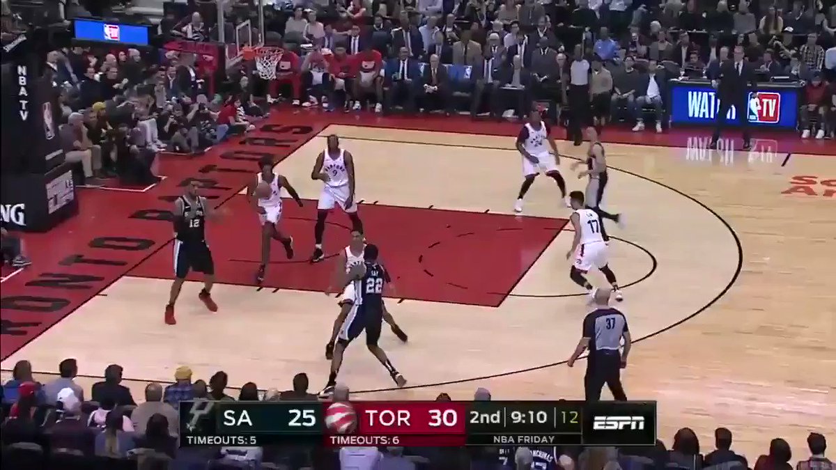 “Oh hit him with the sauce, DeMar!”