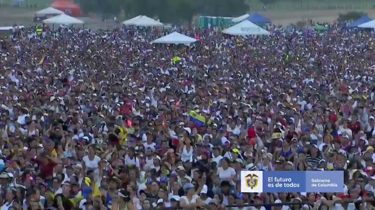 Vinimos a construir la unidad de latinoamérica y del mundo por la libertad en el vecino país; venimos a construir para que brille la democracia en Venezuela, y sellar la gran alianza para que llegue ayuda humanitaria a millones de venezolanos @jguaido @sebastianpinera @MaritoAbdo