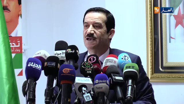 #الجزائر
#غول: "حزب #تاج يثمن الطابع السلمي للمسيرات.. و #الشباب طالبوا بإصلاحات عميقة ونحن نقدر هذه النداءات"