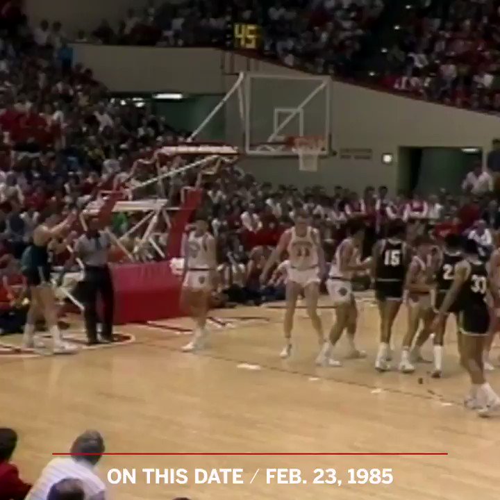 On This Date: 34 years ago today, Bobby Knight took his anger out on a chair 😡