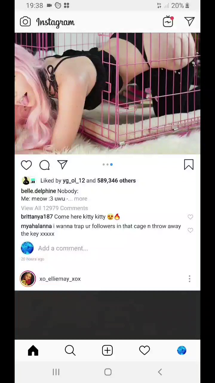 Belle Delphine Is Banned From Instagram