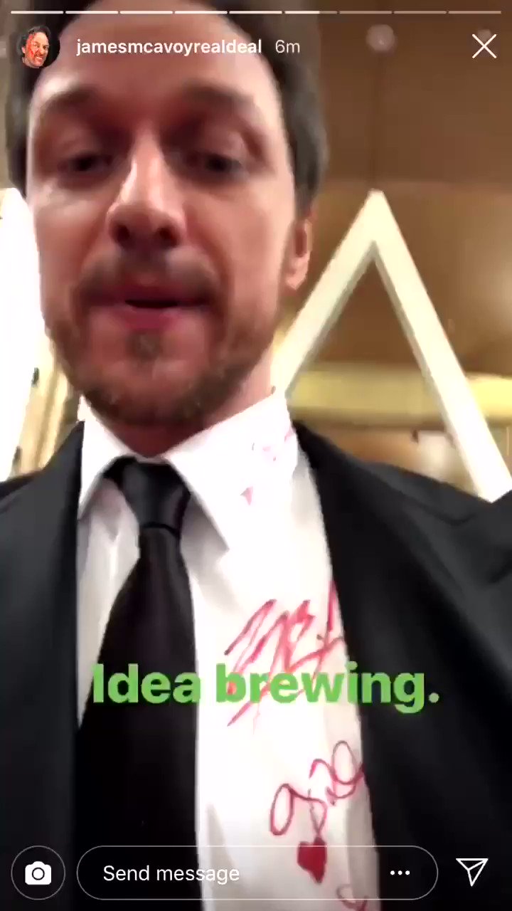 Throwback to oscars night. i really don t know a better man love him sm. happy birthday james mcavoy 