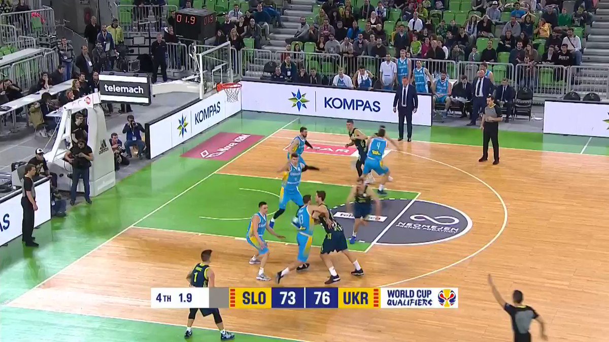 ⏰ @Zoran_Dragic sends the game to OT with the insane @Tissot Buzzer Beater! #ThisIsYourTime
@Kzs_Si would go on and win 85-84 in extra time 👀