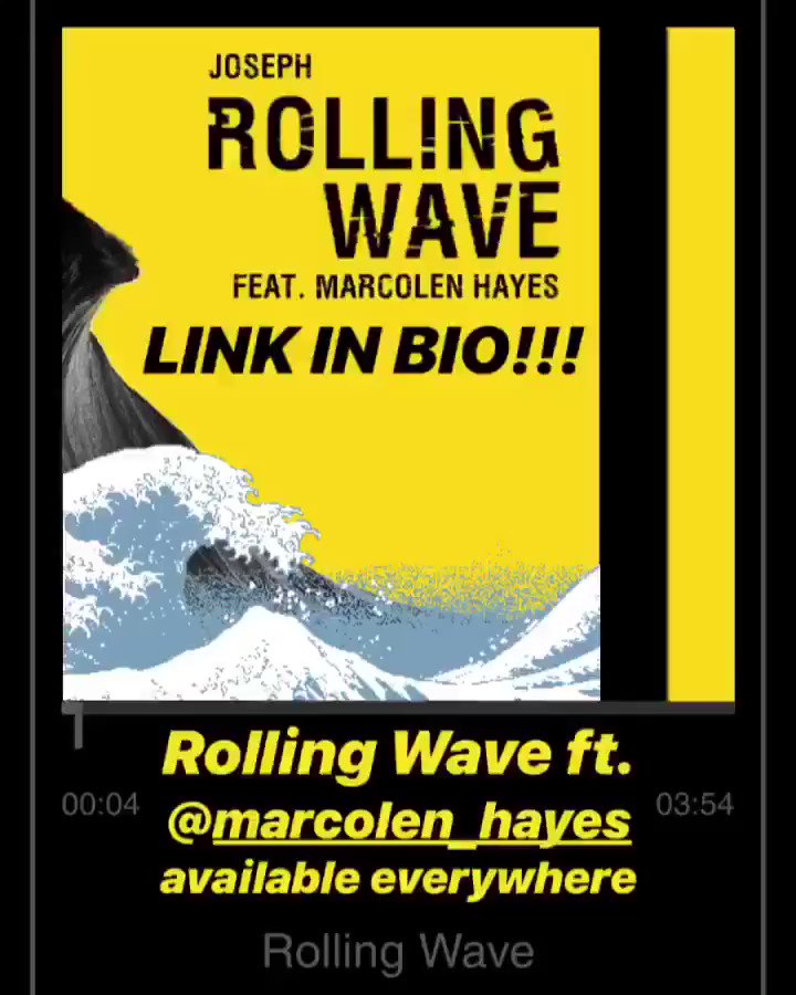 Rolling Wave ft. @marcolen_hayes is available everywhere LINK IN MY BIO🌊🌊🌊#RapRadar #RapCaviar #NoJumper #2019GrammyAwards #NewMusic #Tidal #Spotify #Beats #WorldStarHipHop #JayZ #KanyeWest #21Savage #KidCudi #ChildishGambino #Music #Rap #Genius #Art #RealRap #Miami #CT