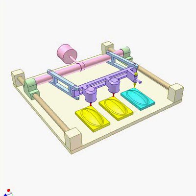 Wood D Copy Milling Machine