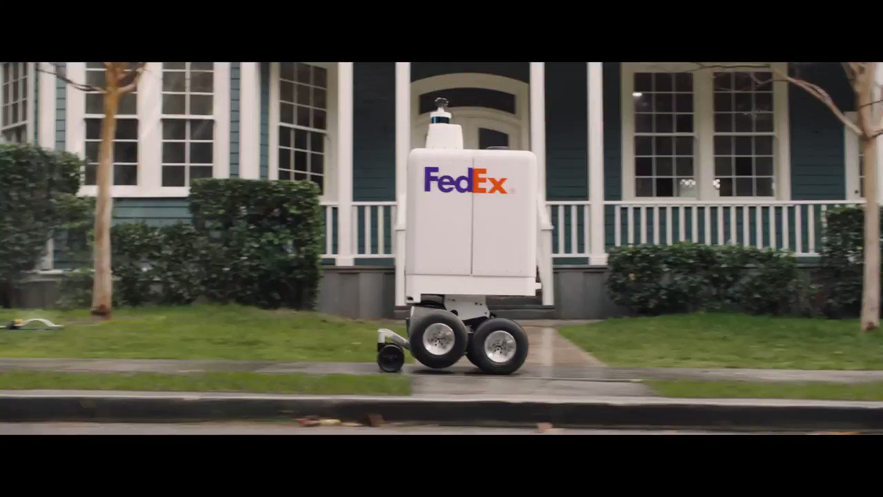Fedex robot best sale video