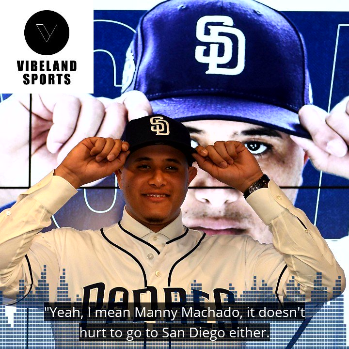 Even if #MannyMachado doesn't have a great career with the #Padres, he still gets to live in #SanDiego for the next decade. 🌴😎🌴
Check out Ep. 10 of #VIBELANDSports!
Apple Podcasts ➡️ http://apple.co/2TkIqu9
Spotify ➡️ http://spoti.fi/2U7qErr