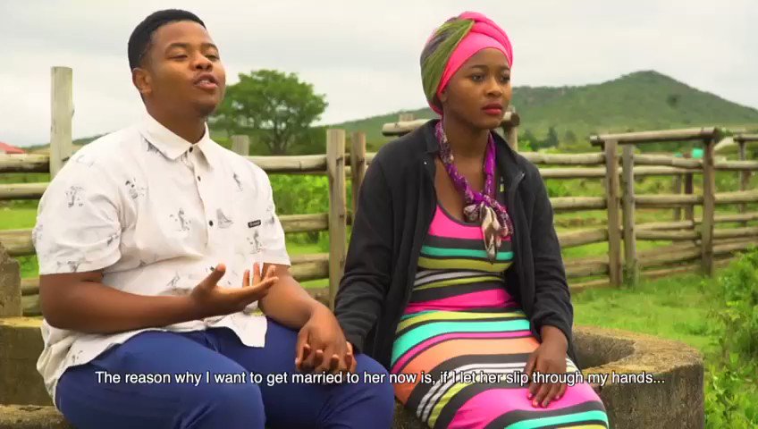 MojaLoveTurns7 on X: "Is it puppy love or the real deal with these two? 16  year old Siyacela Dlamuka & Thando Msomi are getting married & guess what?  You are invited to