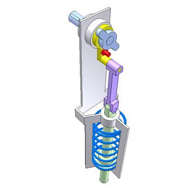 Slider-Crank Mechanism of Snap Motion