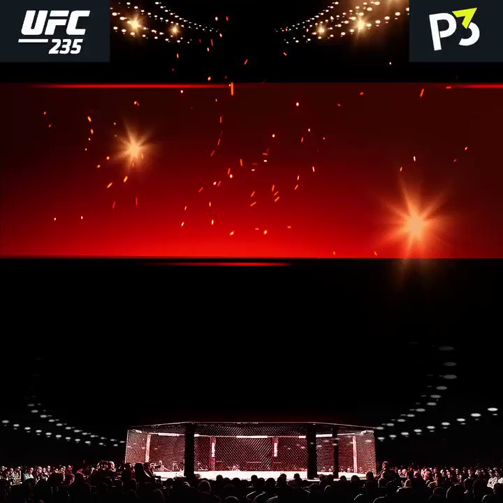 You never know what’s going to go down in the @ufc Octagon, but we know P3 will be there to watch legends @JonnyBones vs. @lionheartasmith. #UFC235