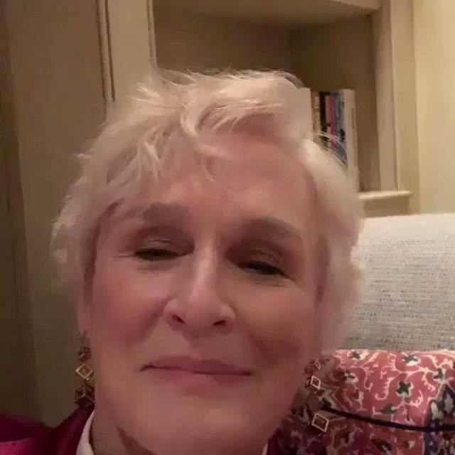 Happy birthday to this cutie pie, we love you glenn close 