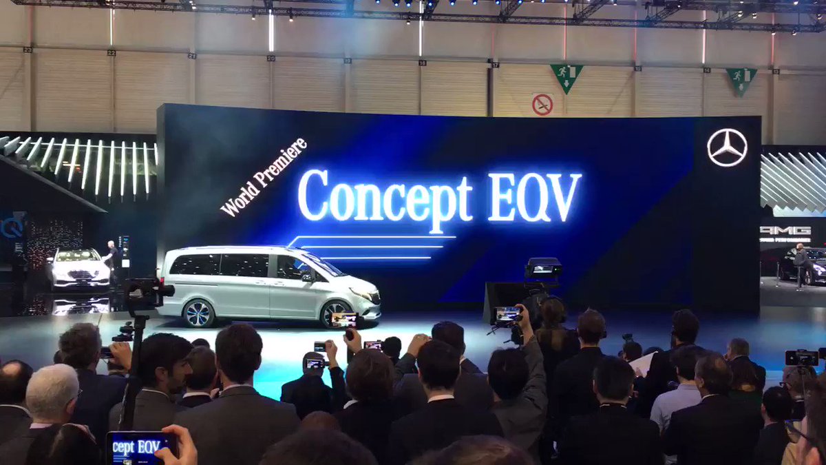 Ein Van eröffnet die Mercedes-Show @GimsSwiss