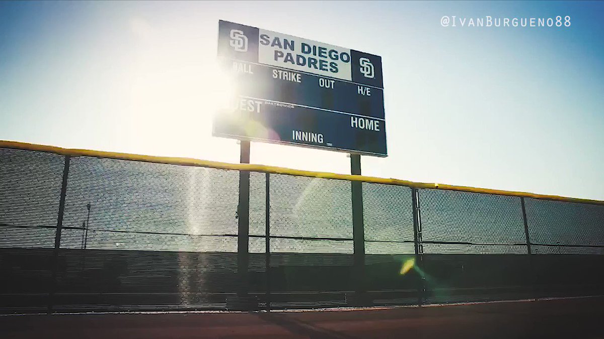 Who's ready for the season to start? Here's my @Padres hype video. #PadresTwitter @TheRealHos305 @tatis_jr