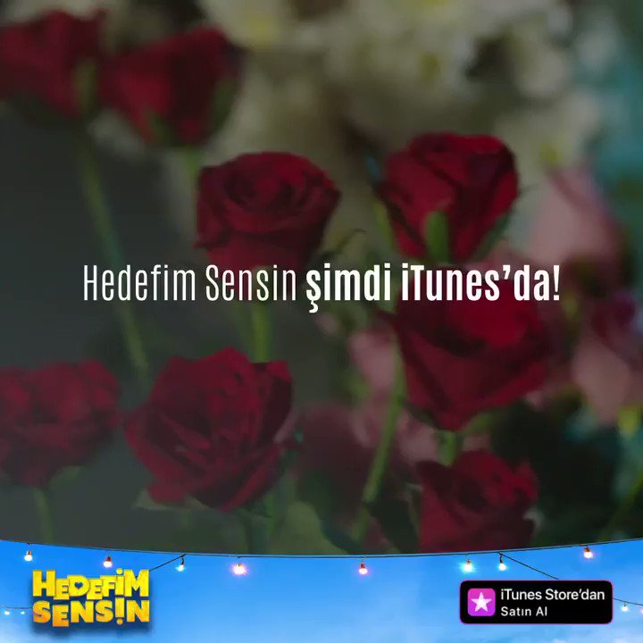 "Hedefim Sensin" kaçıranlar ve yeniden izlemek isteyenler için şimdi iTunes'da! 😎 #HedefimSensin
👉https://apple.co/2VCSDQg