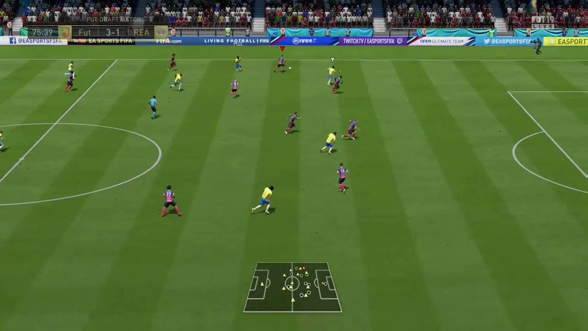 Counterattacks like this are the best.
Cutting through the heart of the defense and everyone's where they need to be.