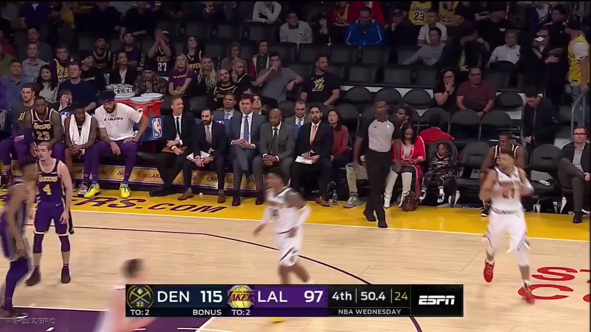 Rajon Rondo is sitting in the front row a half dozen chairs down from the bench and Mark Jackson goes off