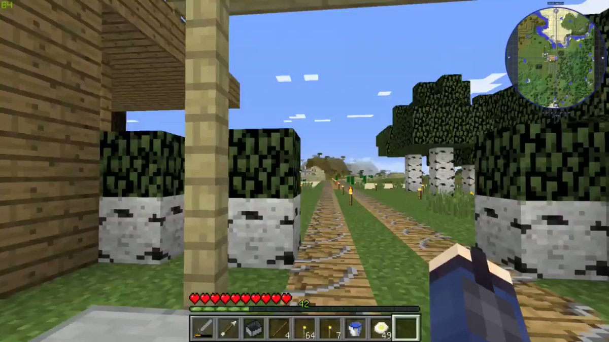 Minecraft トロッコが爆速で走る 直線ドリフト線路 の作り方 トロッコ最速 バニラ可 最新ver 対応 Pontakoblog