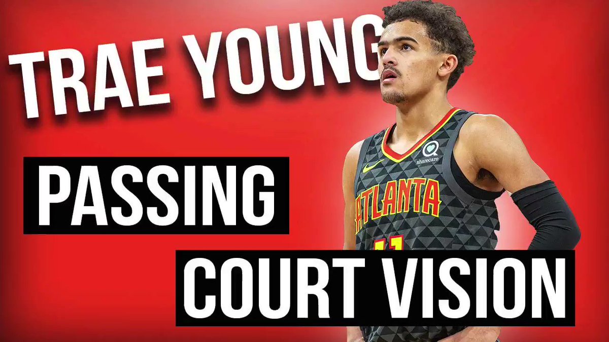 By far my favorite thing about Trae Young's passing is when he throws a lob he jumps with his teammates dunking the ball.