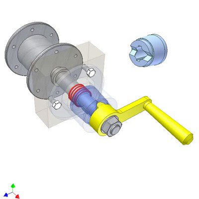 Cone Irreversible Lock