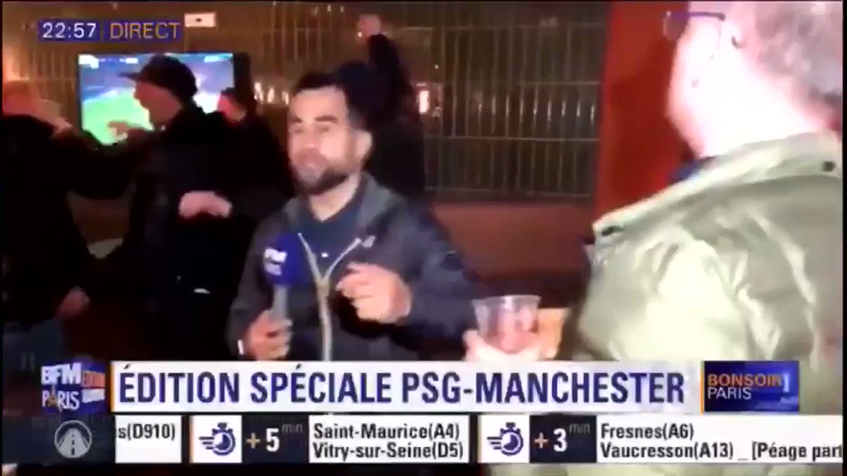 It didn’t quiet go as planned for this Paris news company. 😂
“Ole’s at the wheel
Tell me how good does it feel”
(🎥 @BFMParis) #Mufc #ucl