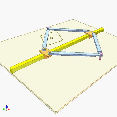 Instrument for Tracing a Symmetric Curve