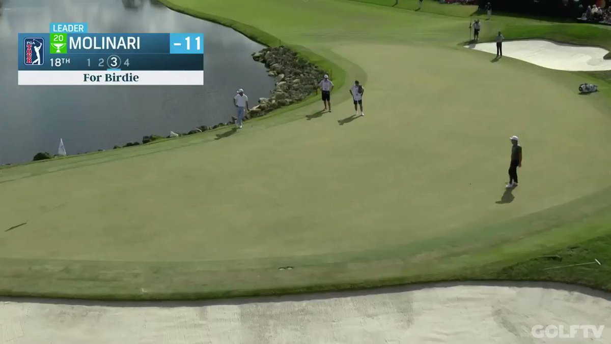 🇮🇹 @F_Molinari's clutch birdie on the 72nd hole @APinv is even more exciting when called by @GOLFTV's Italian broadcasters. 🔊