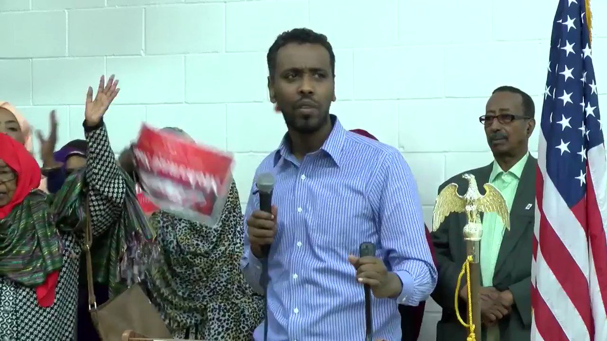 Meet Mohamud Noor, the newly elected Democrat member who replaced Ilhan Omar’s old seat in Somali, oops, Minnesota.
Noor didn't feel the need to speak English because his constituency is Somali.
#WAKEUPAMERICA before it is too late 😢😢
👇👇