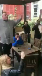 Throwback to when a p*ssed off barmaid spraying Stoke fans with a fire extinguisher