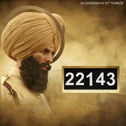 The missing chapter of history coming to the big screens in just one week! Watch #Kesari this #Holi, 21st March - http://bit.ly/Kesari-PreTix
@ParineetiChopra @SinghAnurag79 @karanjohar @apoorvamehta18 @SunirKheterpal @DharmaMovies #CapeOfGoodFilms @iAmAzure @ZeeStudios_