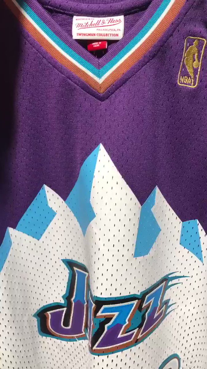 #tbt @mitchell_ness John Stockton Swingman Jersey @NBAStore NYC