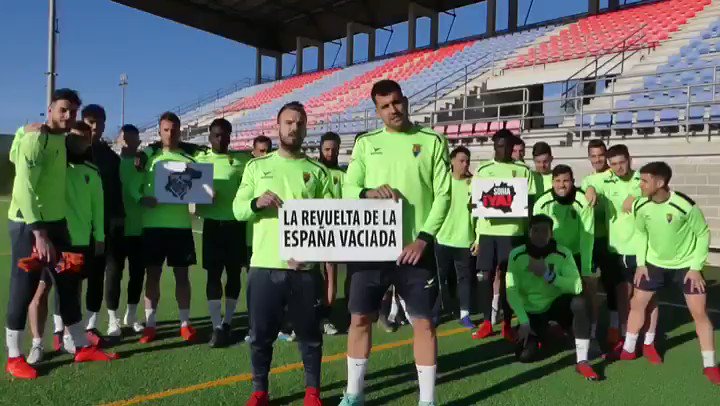 31 DE MARZO 👍🏼✏️📆 |
🗣🔉Desde el CD Teruel apoyamos la Revuelta de la España Vaciada y os animamos a acudir a la manifestación del día 31/03 en Madrid. Por un futuro digno para nuestra provincia. #teruel #teruelexiste #soriaya #españavaciada #futurodigno #manifestacion #revuelta