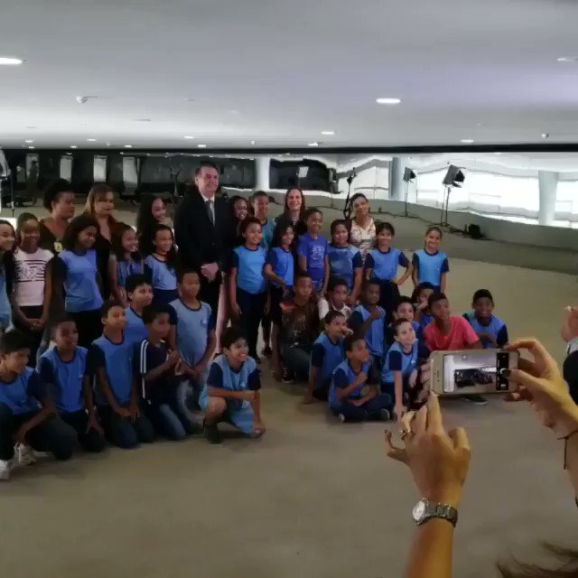 Visita mais que especial. O futuro do Brasil está aqui! 🇧🇷
