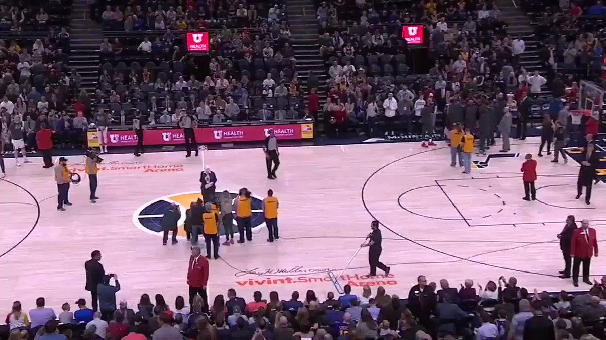 "This should never happen. We are not a racist community. We believe in treating people with courtesy and respect as human beings."
โJazz owner Gail Miller's message to Utah fans before Thursday's game